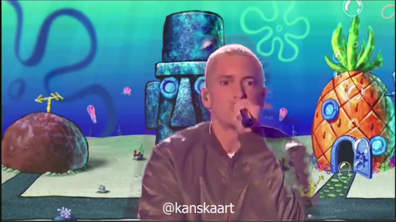 Eminem Rap God But With Spongebob Music Coub The Biggest Video Meme