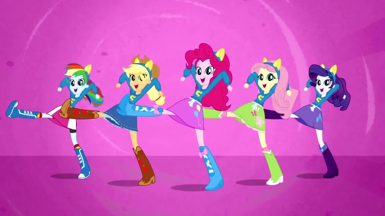 Cafeteria Song Helping Twilight Win The Crown MLP Equestria Girls