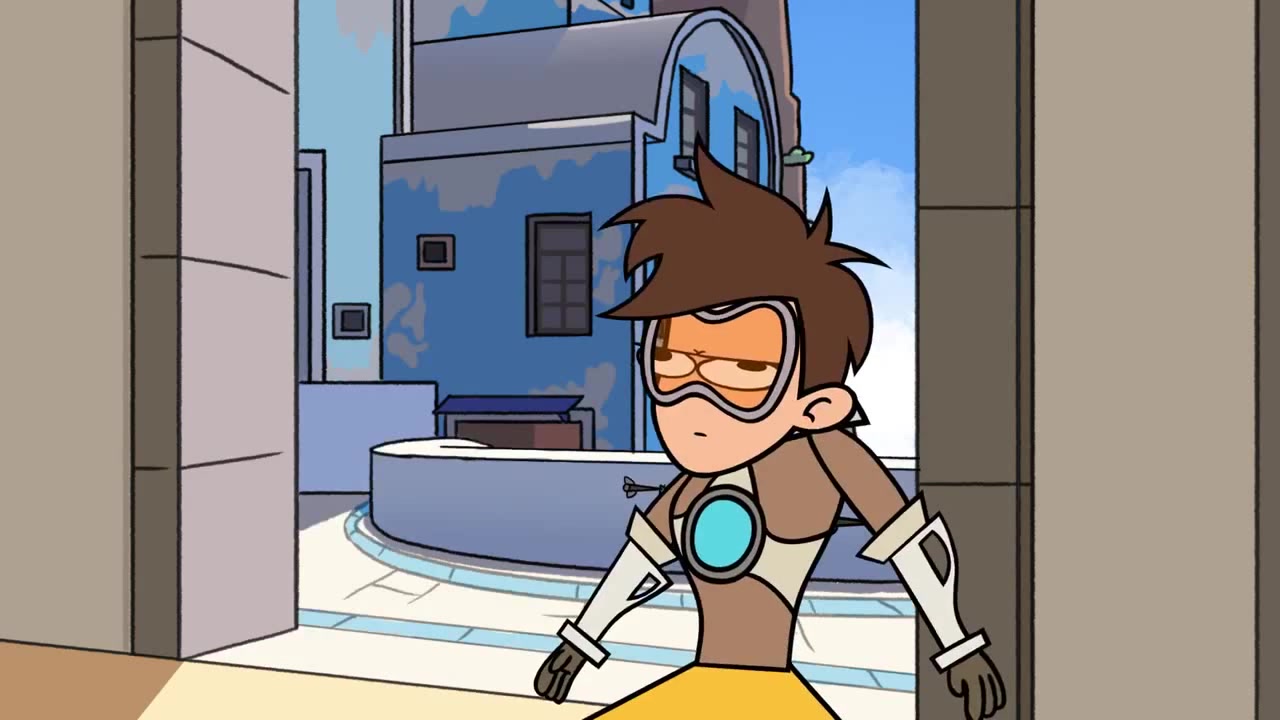 Overwatch tracer animated