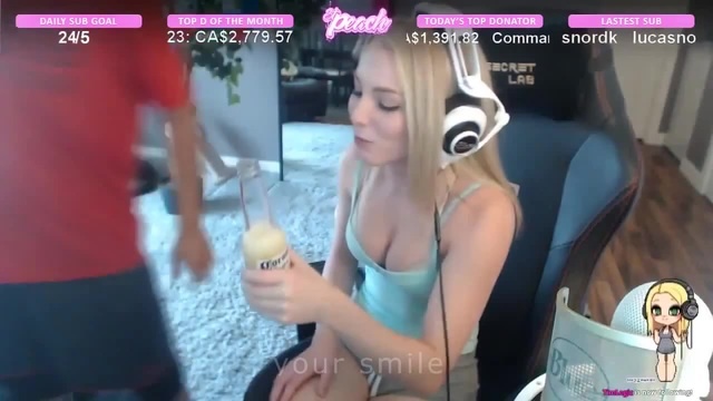 Stpeach jerk off challenge