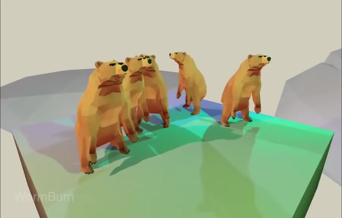 Dancing bear cougar