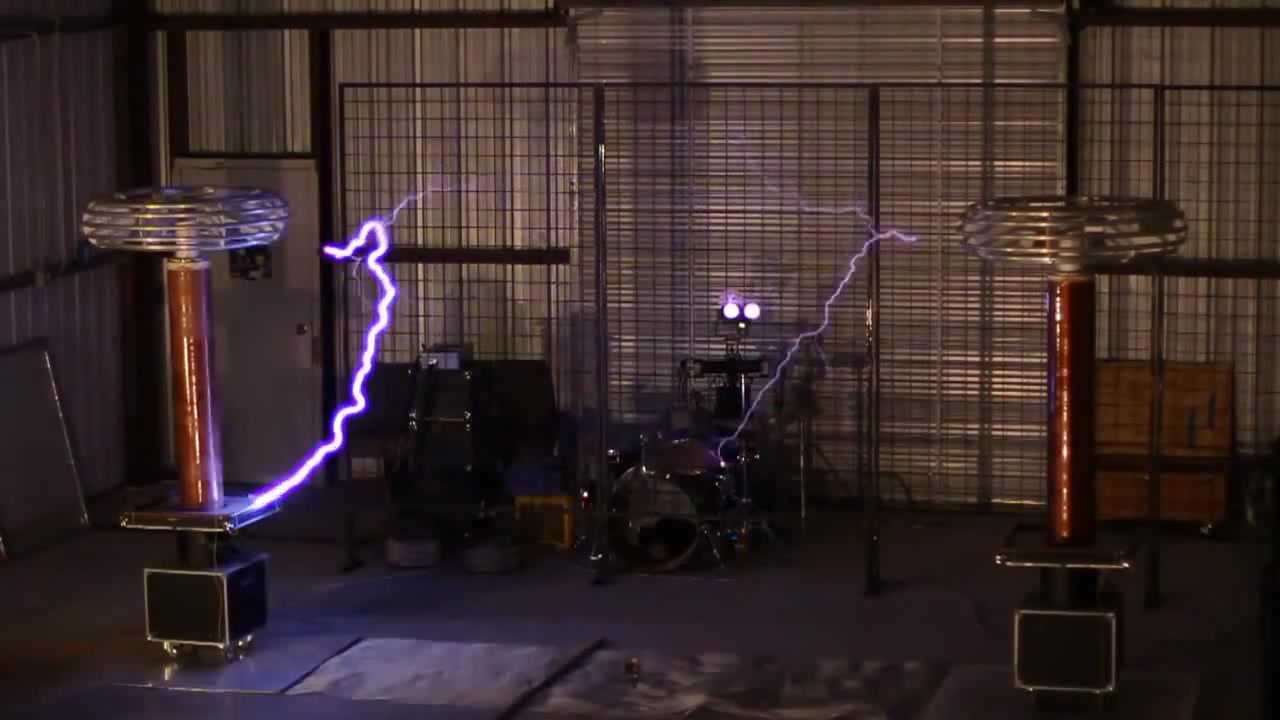 ArcAttack! - Singing Tesla Coils - Free Bird - Coub - The Biggest Video ...