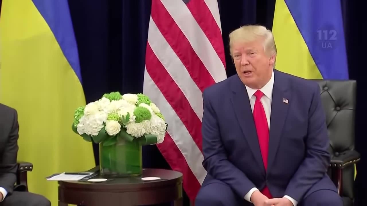 Встреча Зеленского и Трампа / Zelenskyy And Trump In New York 25.09. ...