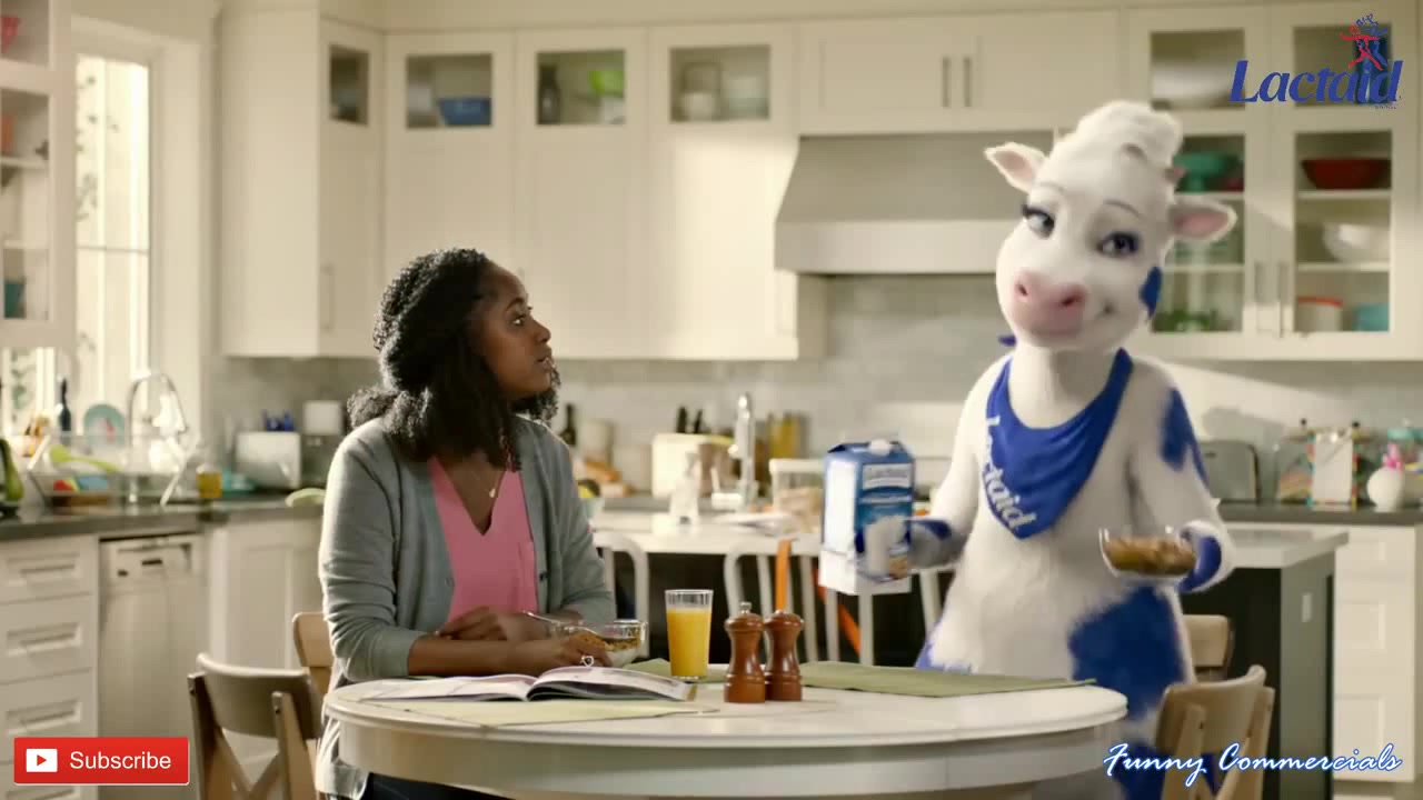 Top 4 Most Funniest Lactaid Milk Cow Commercials Coub The Biggest Video Meme Platform 8324