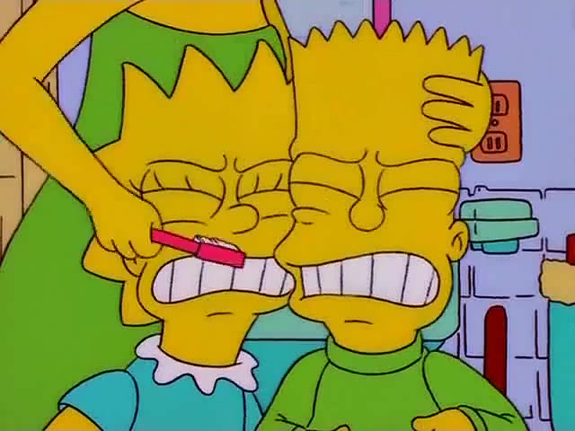Bart & Lisa.