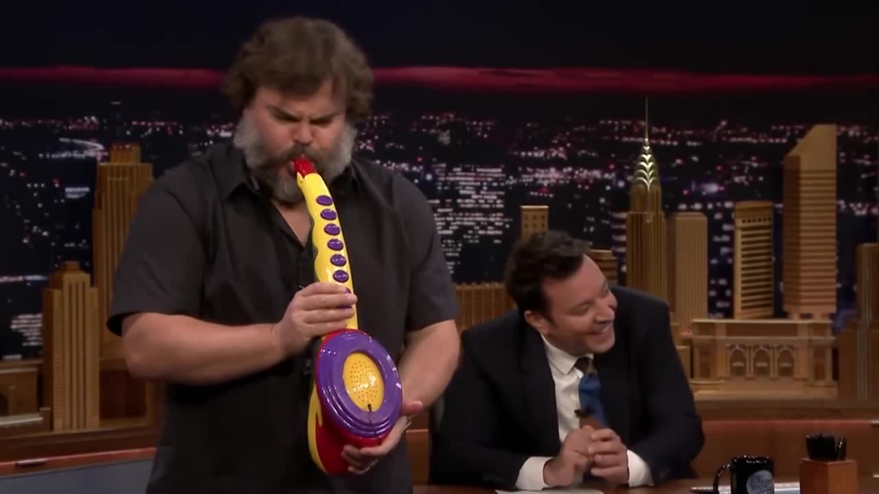 Jack Black plays Megalovania on the Saxaboom Coub The Biggest Video