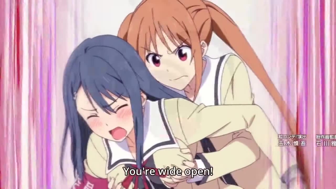 Aho Girl Yoshiko Groping Fuuki Boobs Coub The Biggest Video Meme