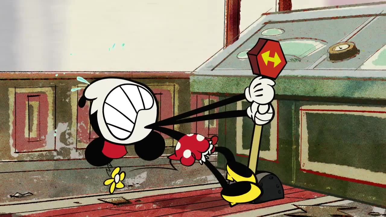 Muscle Minnie in Cable Car Chaos A Mickey Mouse Cartoon Disney