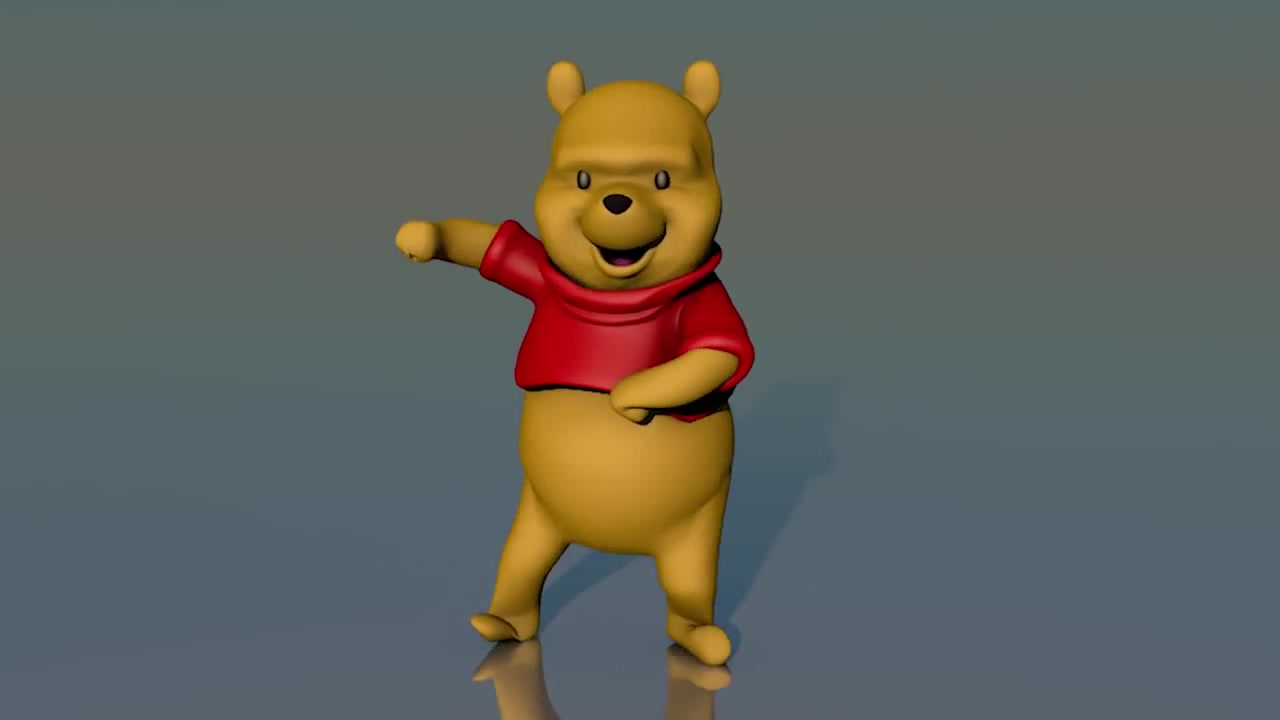 GANGNAM STYLE REMIX / Winnie The Pooh 3D DANCE - Coub - The Biggest ...