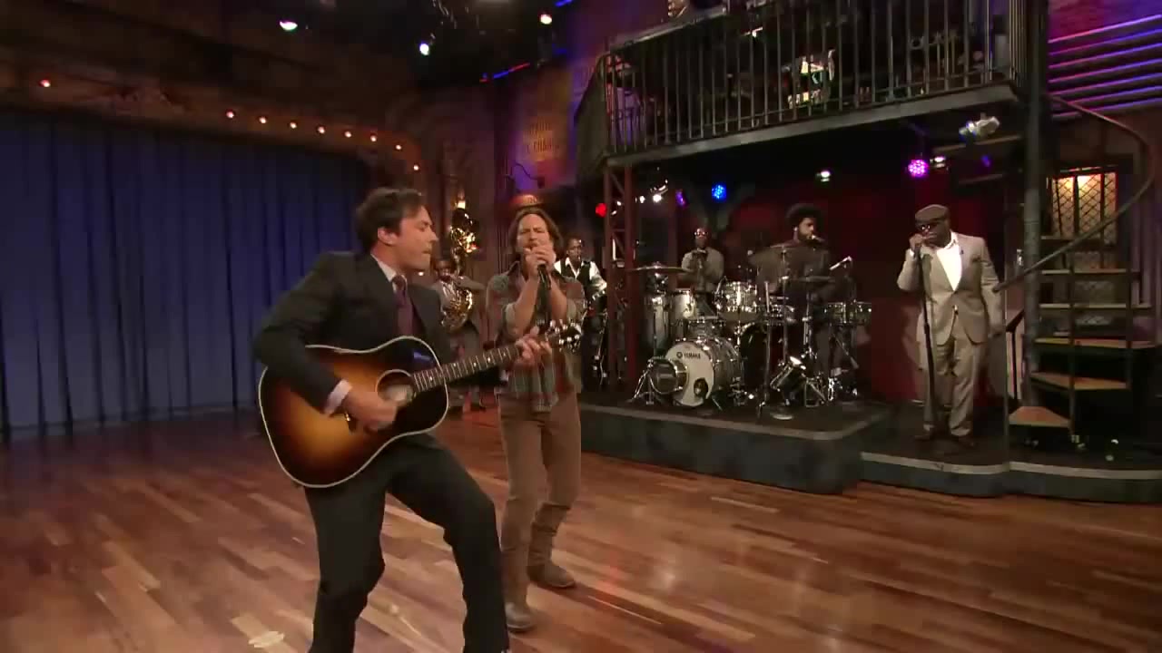Balls In Your Mouth With Jimmy Fallon & Eddie Vedder (Late Night with