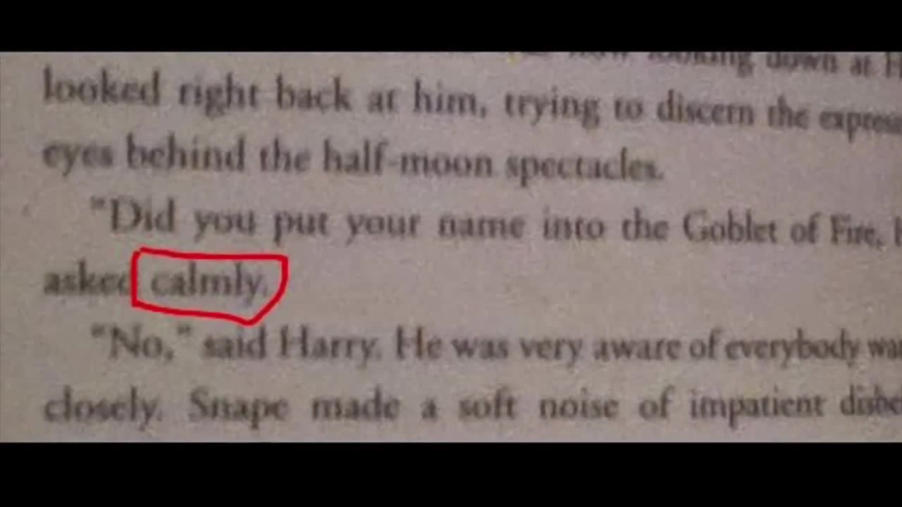 Try what he says. Dumbledore asked calmly. Dumbledore said calmly. Did you put your name in the Goblet of Fire. Dumbledore asked calmly в чем прикол.