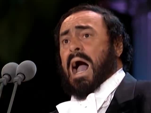 Luciano Pavarotti Sings Nessun Dorma From Turandot The Three Tenors In