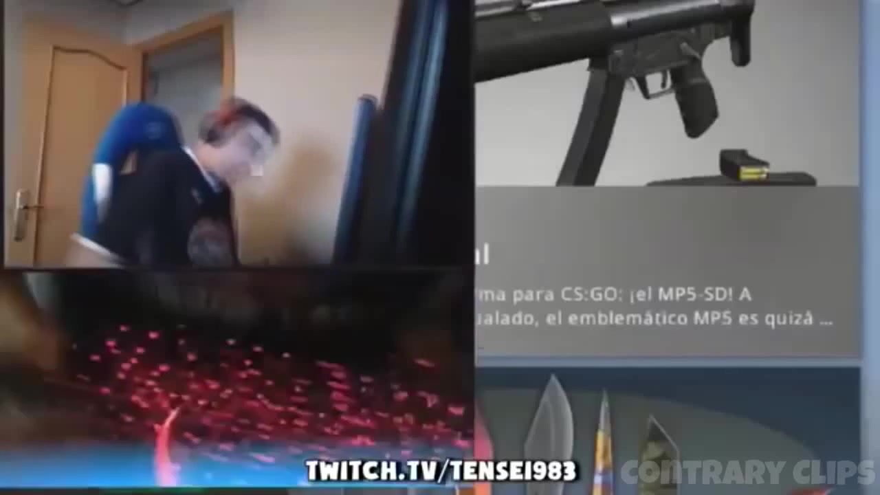 5 minutes of streamers smashing their keyboards Coub The Biggest