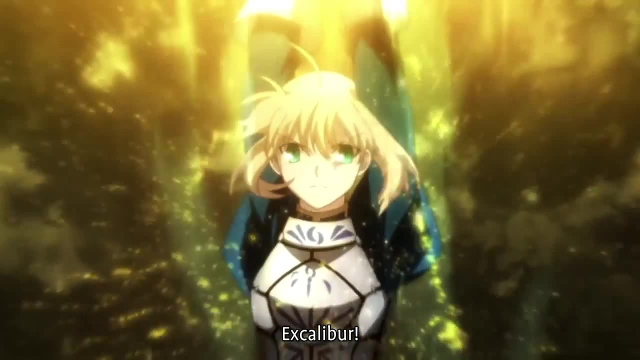 Fate/Zero - Saber Excalibur Scene - Coub - The Biggest Video Meme Platform