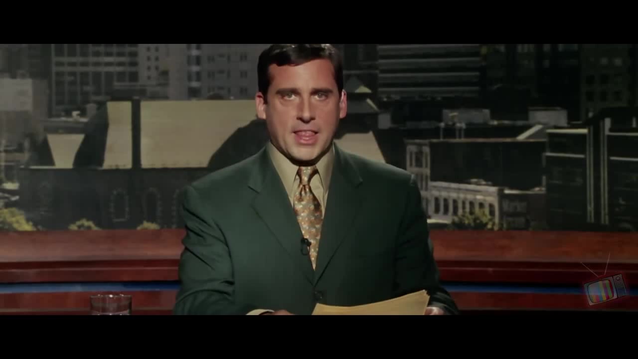 Брюс подставил ведущего новостей - Брюс Всемогущий (2003) - Момент из ...