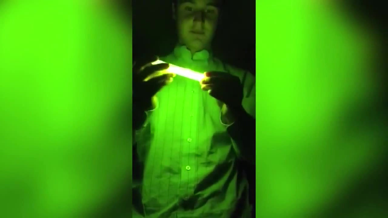 Glow Stick Microwave Explosion Right In The Face Coub The Biggest