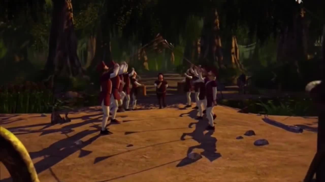 Shrek 2 Trumpet Scene (Normal) (Decent Quality) Coub The Biggest