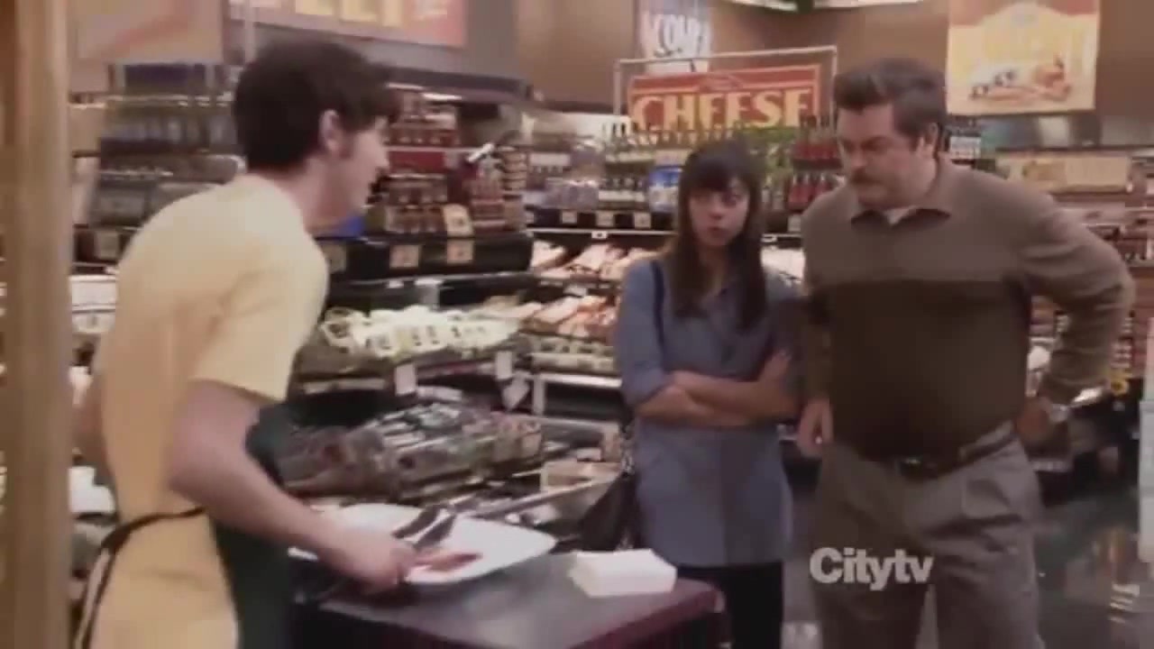 Parks and Recreation vegan bacon Coub The Biggest Video Meme Platform