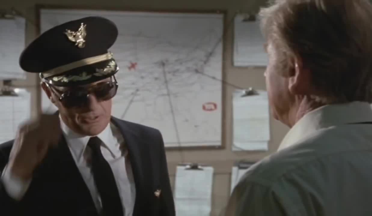Airplane! (1980) Rex Kramer Double Sunglasses Scene Coub The