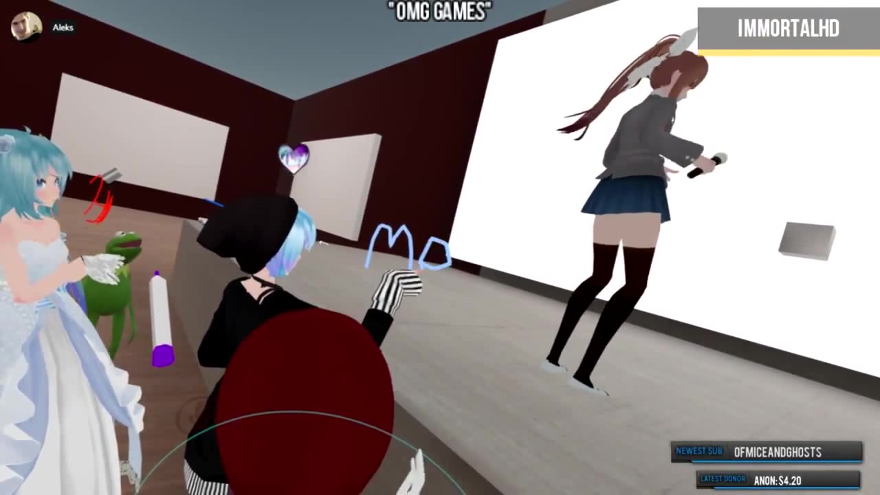 Monika Vr Chat Dddd Coub The Biggest Video Meme Platform