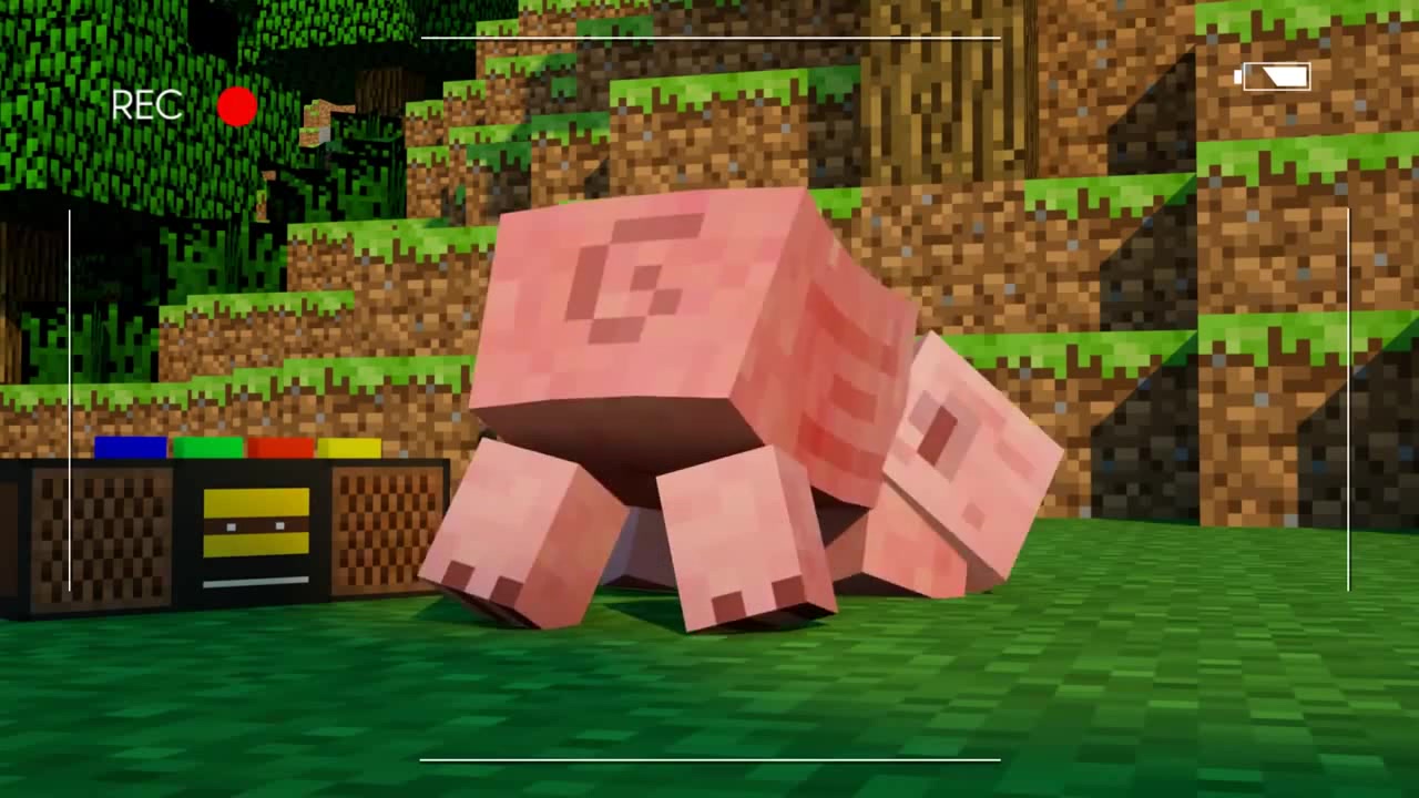 Twerking Pig Minecraft Animation - Coub - The Biggest Video Meme Platform