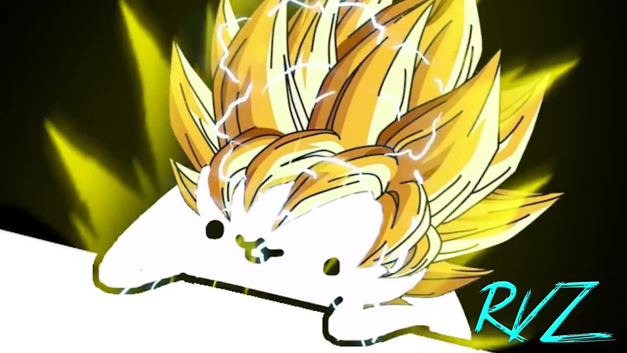 Bongo Cat Goes Super Saiyan 3 - Coub - The Biggest Video Meme Platform