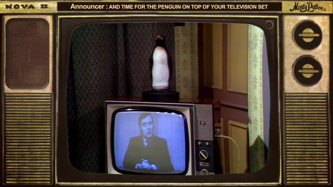 Monty Python - Exploding Penguin On The TV Set Quote-A-Long - Coub ...