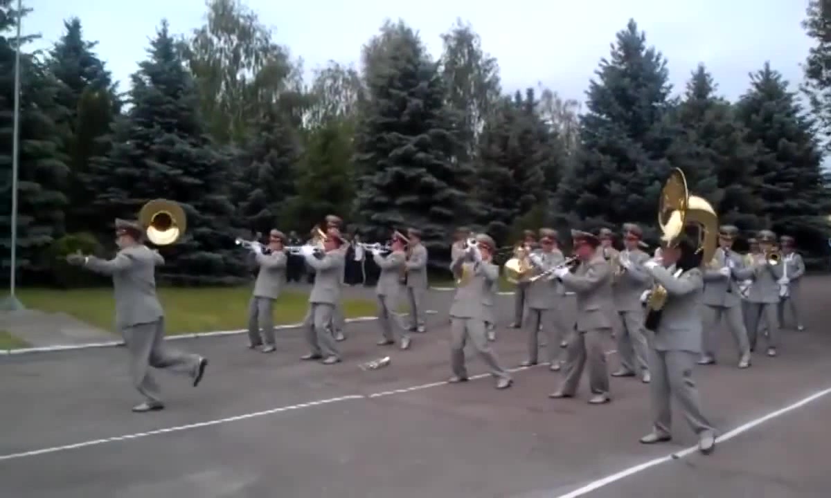 ukrainian military band cruel angel's thesis