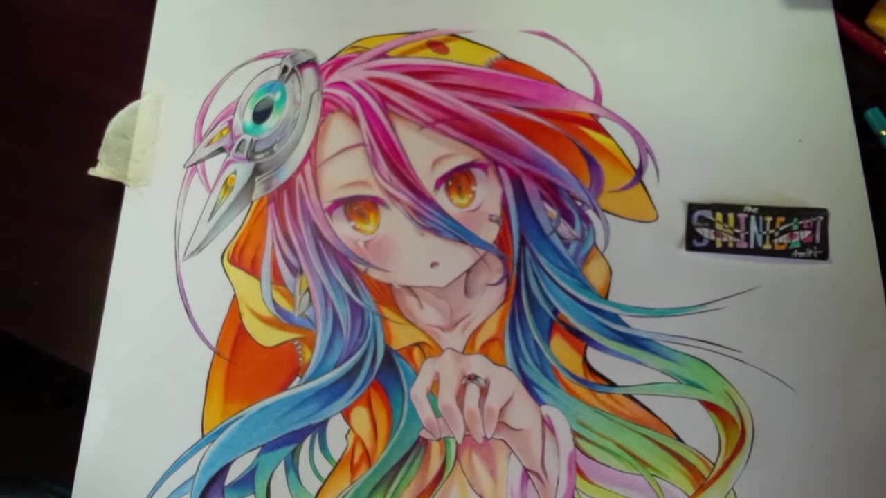 Drawing - Schwi Dola (シュヴィ・ドーラ)No Game, No Life the Movie: Zero - Coub ...