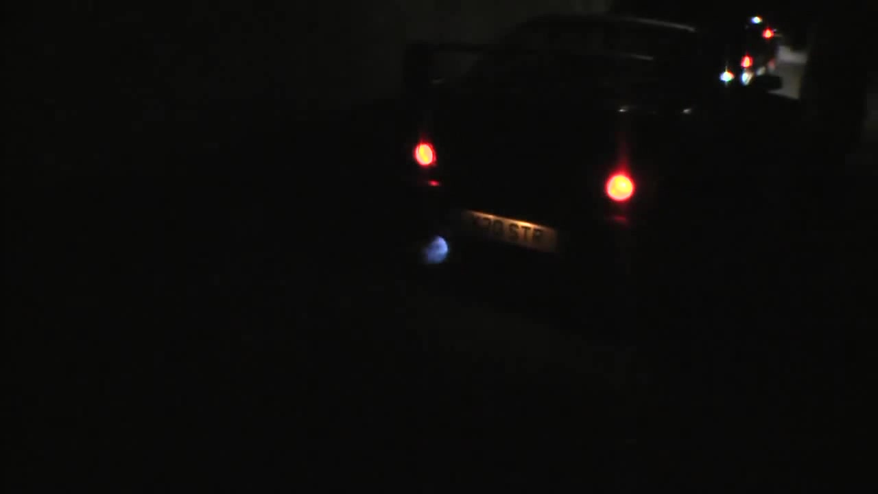 Bee*R Rev limiter launch control flames Subaru Impreza WRX STi Blitz Nur Spec R at night Coub