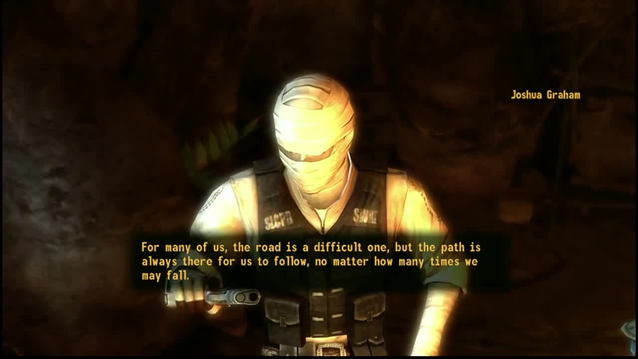 fallout new vegas joshua graham dialogue