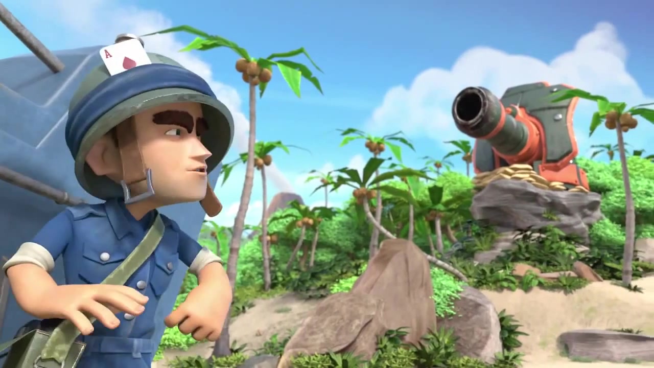 plan, zooka, heavy, rifleman, beach, boom, game, commercial, supercell, adv...