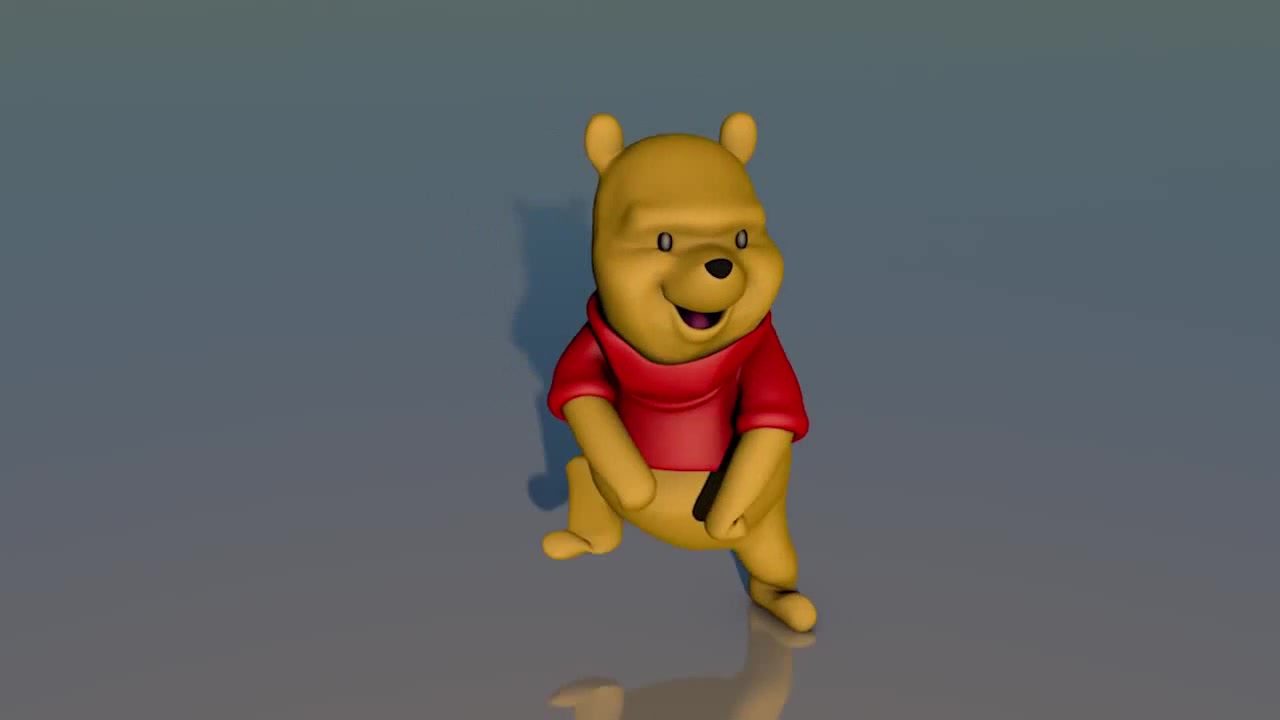 Gangnam Style Remix   Winnie The Pooh 3d Dance - Coub - The Biggest 