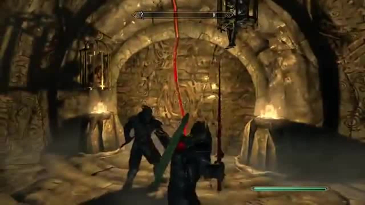 Skyrim Dragonborn DLC How to open Bloodskal Barrow Door Coub The