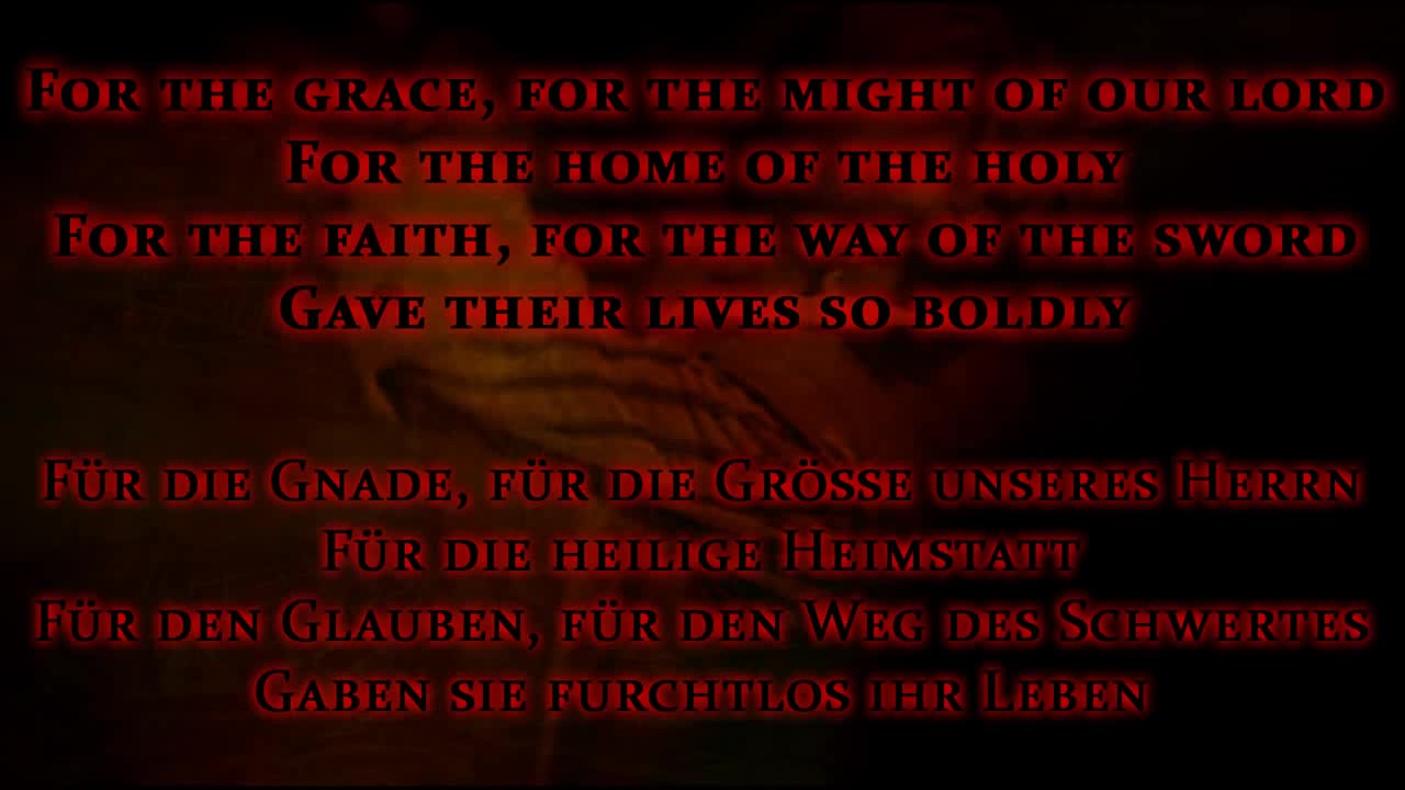 Sabaton The Last Stand (Lyrics English & Deutsch) Coub The Biggest Video Meme Platform