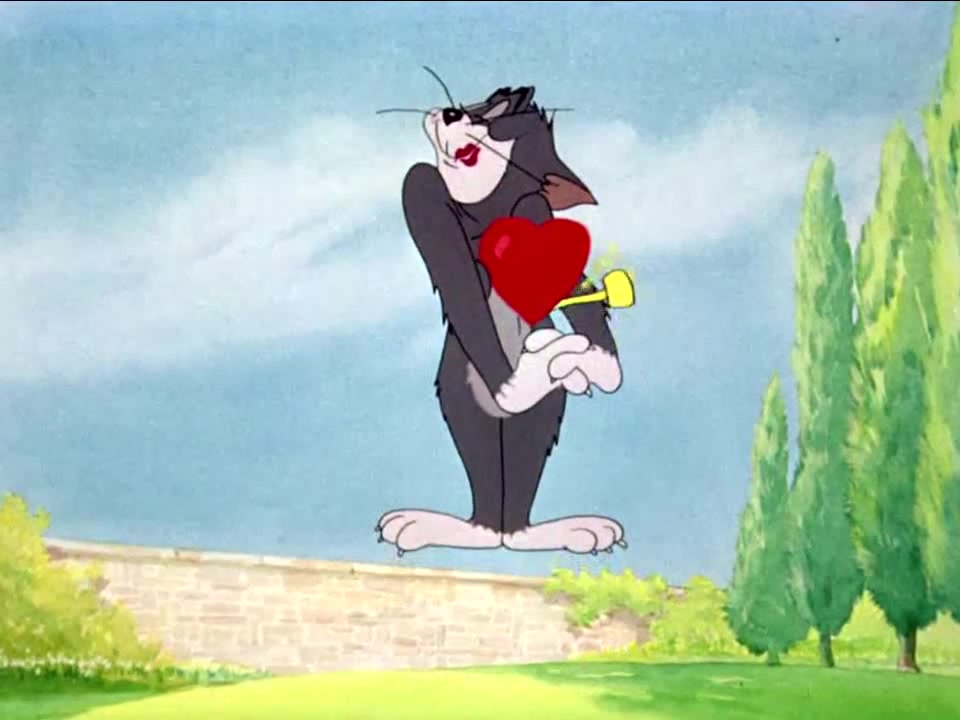 cartoon, мультфильм, fun, любовь, love, том и джерри, tom and jerry. by Мак...