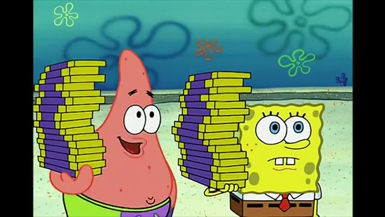 Spongebob tried to sell chocolate in MEMPHIS Coub The Biggest Video