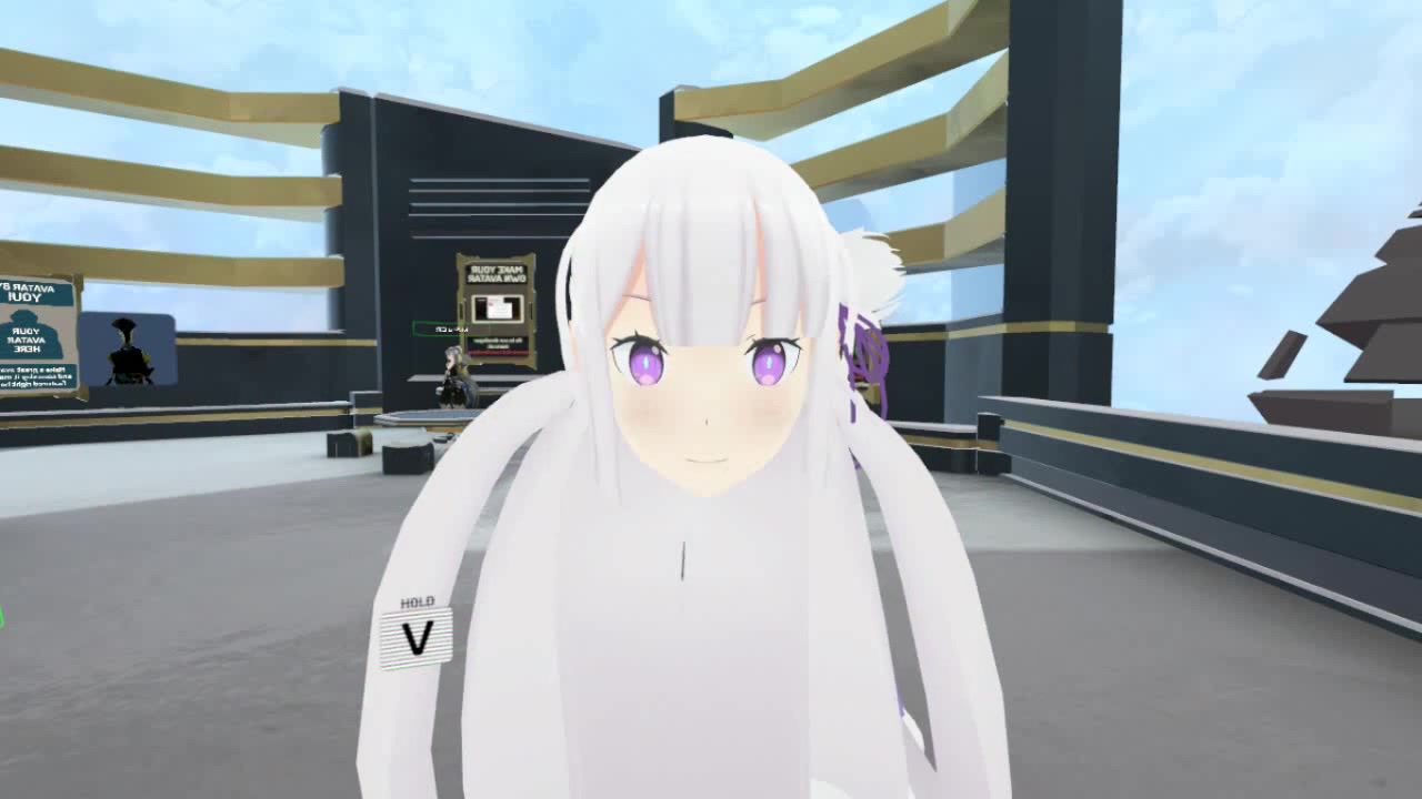 Emilia Vr Chat Coub The Biggest Video Meme Platform