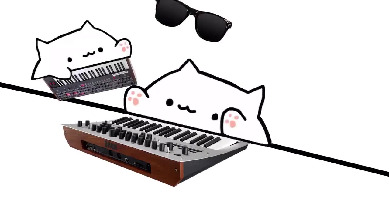 Bongo Cat Sandstorm Darude - Coub - The Biggest Video Meme Platform