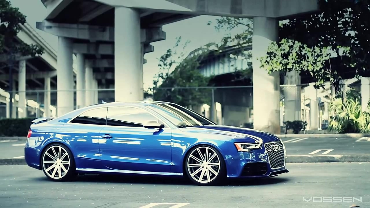 Audi Rs5 Bagged On 20 Vossen Vvs Cv4 Concave Wheels Rims Coub The