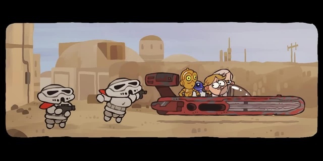 The Ultimate Star Wars A New Hope Recap Cartoon Coub The Biggest 