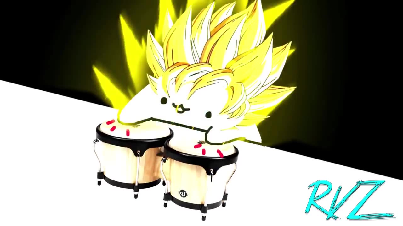 Bongo Cat Goes Super Saiyan 3 EYEOFLIE CUTT - Coub - The Biggest Video