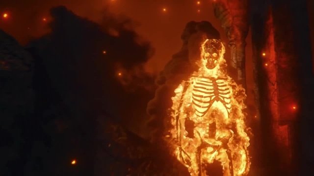 Burning Skeleton with a Knife - Coub - The Biggest Video Meme Platform