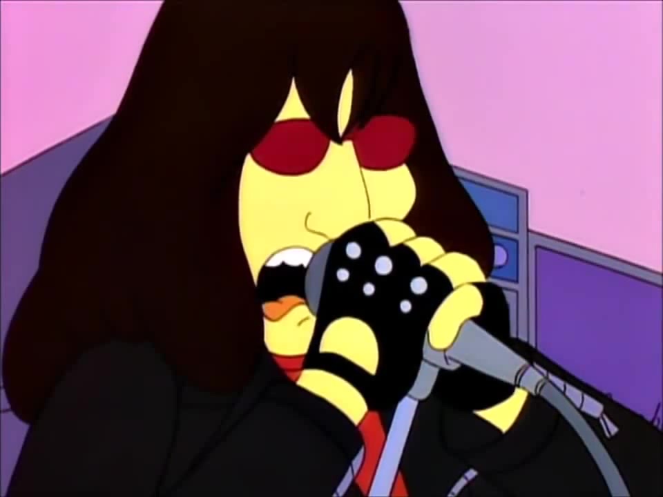 happy birthday simpsons ramones