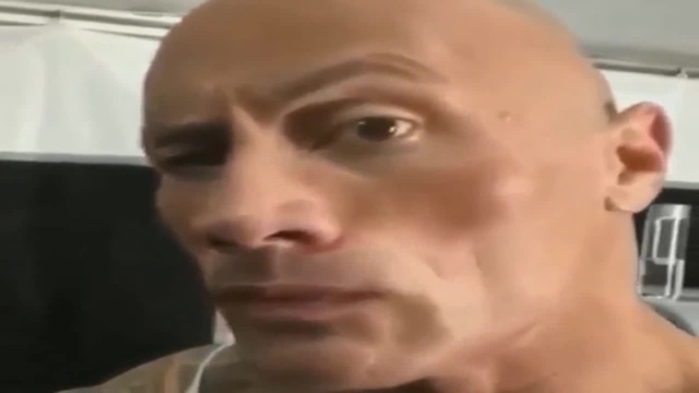 The Rock Meme Face