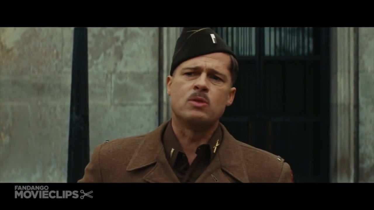 Inglourious Basterds (2/9) Movie CLIP One Hundred Nazi Scalps (2009