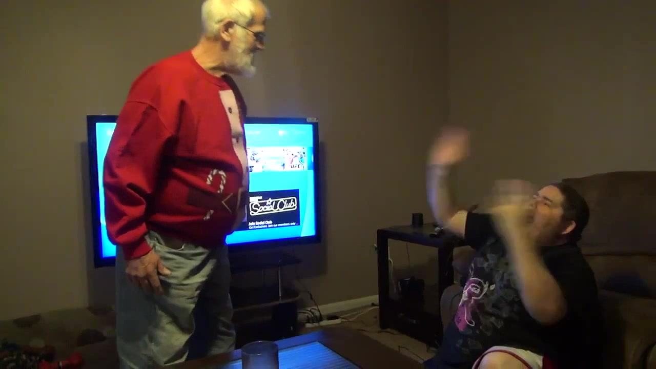 ANGRY GRANDPA DESTROYS PS4 Coub The Biggest Video Meme Platform   1425806367 00021 