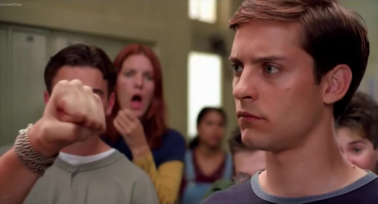 Peter Parker vs Flash Thompson,School Fight Scene | Spider-Man (2002) Movie  CLIP HD - Coub - The Biggest Video Meme Platform