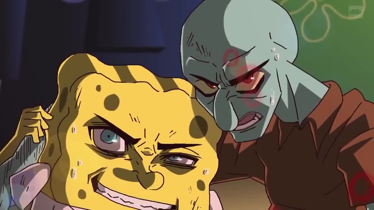 The SpongeBob SquarePants Anime AMV - Warrior - Coub - The Biggest Video  Meme Platform