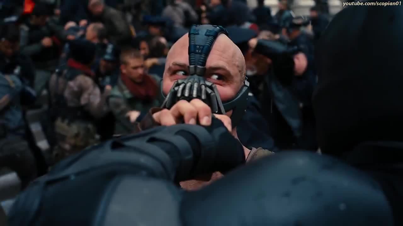 Batman Vs Bane Final Fight on Coub